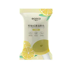 Disposable Toilet Brush with Cleaning Liquid (One Set)